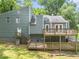 View of house's exterior from the spacious, tiered backyard at 3962 Fairington Dr, Marietta, GA 30066