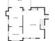 Main floor plan featuring kitchen, living room, dining room and balcony at 3962 Fairington Dr, Marietta, GA 30066