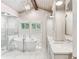 Luxurious bathroom with soaking tub, marble floors, and premium finishes at 80 Maryeanna Dr, Sandy Springs, GA 30342