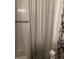 Shower featuring a gray shower curtain at 20 Marietta Nw St # 13C, Atlanta, GA 30303