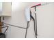 Garage with Tesla charger and additional storage area at 2163 Berryhill Se Cir, Smyrna, GA 30082
