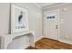 Welcoming entryway with hardwood floors and stylish decor at 2201 Plantation Ln, Atlanta, GA 30341