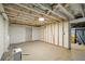 Unfinished basement offers potential for customization and extra storage space at 20 S Eugenia Nw Pl, Atlanta, GA 30318