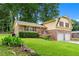 Charming two-story brick home with a well-manicured lawn and a two-car garage at 564 Allana Ct, Stone Mountain, GA 30087