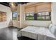 Bedroom area with large windows and contemporary decor at 878 Ne Peachtree Ne St # 326, Atlanta, GA 30309