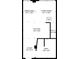 Detailed floor plan showcasing the layout of the living room, dining area, kitchen, foyer, and bath at 878 Ne Peachtree Ne St # 326, Atlanta, GA 30309