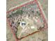 Aerial view of acreage with approximate property lines overlaid; a pool is in the backyard at 3011 Flat Shoals Sw Rd, Conyers, GA 30094
