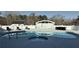 Gorgeous outdoor pool and jacuzzi surrounded by ample patio seating and entertaining area at 3011 Flat Shoals Sw Rd, Conyers, GA 30094