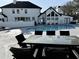 Outdoor pool and patio area, perfect for entertainment with tables and chairs at 3011 Flat Shoals Sw Rd, Conyers, GA 30094