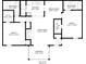 Floor plan shows room dimensions and layout of a home at 1601 Augusta Se Dr, Marietta, GA 30067