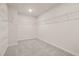 Empty walk-in closet featuring shelving for easy organization at 603 River Gardens Se Dr, Atlanta, GA 30354