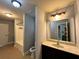 Bathroom vanity and tub/shower combination at 3522 Fallen Oak Dr, Buford, GA 30519