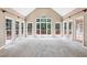 Bright dining room with multiple windows and access to the deck at 8110 Lakemont Close, Mcdonough, GA 30253