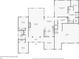 Main level floorplan includes bedrooms, bathrooms, kitchen, living room, dining room, and garage at 8110 Lakemont Close, Mcdonough, GA 30253