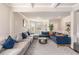 Open-concept living room with ample seating and natural light at 10137 Cormac St, Jonesboro, GA 30238