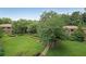 Community green space with beautiful landscaping, walkways, and mature shade trees at 1800 Clairmont Lk # 313, Decatur, GA 30033