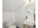 Cozy powder room featuring modern fixtures and a stylish vessel sink at 3087 Alston Dr, Decatur, GA 30032