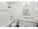 Bright bathroom with a shower-tub combo, and modern vanity at 3087 Alston Dr, Decatur, GA 30032