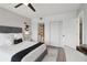 Neutral bedroom featuring ensuite bathroom and closet at 1280 W Peachtree Nw St # 2205, Atlanta, GA 30309