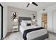 Bright bedroom featuring ensuite bathroom and balcony access at 1280 W Peachtree Nw St # 2205, Atlanta, GA 30309