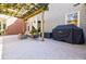 The patio area provides ample space for grilling and outdoor gatherings at 656 Gunby Se Rd, Marietta, GA 30067