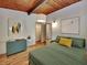 Bedroom features hardwood floors, closet, natural light, and modern décor at 3861 Foxford Dr, Atlanta, GA 30340