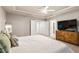 Relaxing bedroom with tray ceiling, large dresser, ample closet space at 1603 Glen Ivy, Marietta, GA 30062