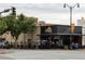 Marietta Pizza Company restaurant exterior with outdoor seating, street view, and pedestrian activity at 1603 Glen Ivy, Marietta, GA 30062