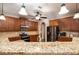Spacious kitchen with granite countertops, stainless steel appliances, and ample cabinet space at 3631 Guinevere Trace Trce, Douglasville, GA 30135