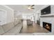 Spacious living room that flows into an open-plan kitchen area, great for entertaining at 2530 Clairebrooke Bend, Atlanta, GA 30341