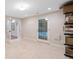 Basement leading to French doors and view of pool area at 1488 Lachona Ne Ct, Atlanta, GA 30329