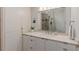 Bathroom vanity with long countertops, drawers, and a mirror at 1757 E Clifton Ne Rd, Atlanta, GA 30307