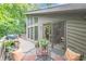 Upper deck dining area offers outdoor grilling with peaceful nature views and easy access to the interior at 1757 E Clifton Ne Rd, Atlanta, GA 30307