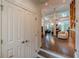 Entryway view into open-concept living area with high ceilings and natural light at 1757 E Clifton Ne Rd, Atlanta, GA 30307