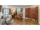 Open concept living room with hardwood floors and comfortable seating at 1757 E Clifton Ne Rd, Atlanta, GA 30307