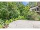 Spacious patio surrounded by lush greenery, perfect for outdoor entertaining and relaxation at 1757 E Clifton Ne Rd, Atlanta, GA 30307