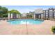 A large community pool offers a refreshing retreat on warm days and inviting lounge seating at 625 Piedmont Ne Ave # 105, Atlanta, GA 30308