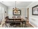 Spacious dining room with a large window and contemporary decor at , Atlanta, GA 30360