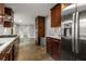 Modern kitchen featuring stainless steel appliances, custom cabinetry, and sleek countertops at 2892 Guinevere Ne Dr, Atlanta, GA 30345