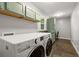 Spacious laundry room with updated appliances, cabinets, countertops, and plenty of room to move around at 2892 Guinevere Ne Dr, Atlanta, GA 30345