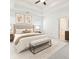 Main bedroom suite with tray ceiling, neutral decor, and large windows at 3514 Ambassador Aly, Scottdale, GA 30079