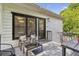 Outdoor patio area features comfortable seating and beautiful wooded views at 560 Morgan Ne St, Atlanta, GA 30308