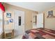 Comfortable bedroom featuring sports memorabilia, a neutral color scheme and easy access to the hallway at 105 Pine Valley Ct, Hiram, GA 30141