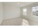 Carpeted bedroom with natural light from two windows at 619 Leafy Branch Way, Mcdonough, GA 30253