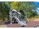 Community playground with modern equipment for Gathering fun at 154 Hunters Trl, Dallas, GA 30157