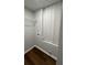 Bright laundry room with wood floors at 38 Royce Dr, Jonesboro, GA 30238