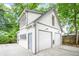 Spacious two-car garage with an upper level, ideal for storage or a workshop at 2056 Hosea L Williams Ne Dr, Atlanta, GA 30317