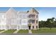 Charming townhome featuring light brick exterior, well-manicured lawn and three stories of comfortable living at 809 Atkins Ln, Woodstock, GA 30188