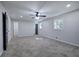 Bedroom featuring neutral walls, recessed lighting and a ceiling fan at 380 Inman Rd, Fayetteville, GA 30215