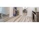 Finished basement with game console, desk, and modern flooring at 113 Gold Bridge Xing, Canton, GA 30114